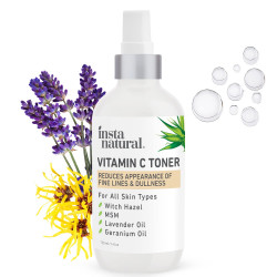 InstaNatural Vitamin C Facial Toner - Anti Aging Face Spray with Witch Hazel